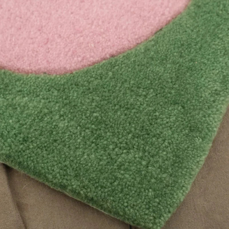 Dot in Square Block Rug | Bowlift