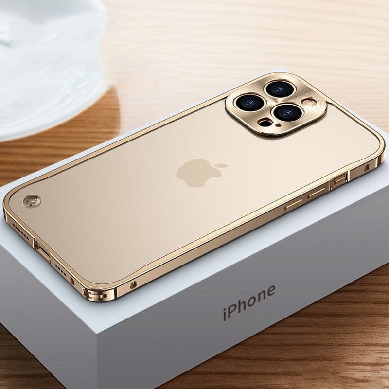 iPhone Aluminum Case | CNC-milled Metal Frame for Protection | Multiple Colors Bowlift