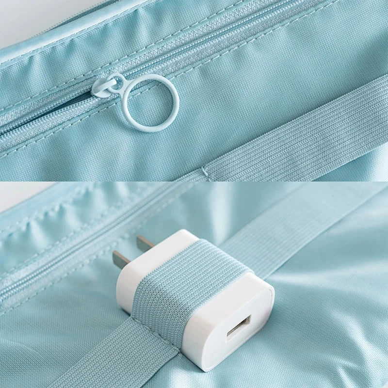 BowLift | Tech Bag Cable Bag Waterproof | Electronics Organizer for Travel | Compact & Durable | Nylon 23x15cm