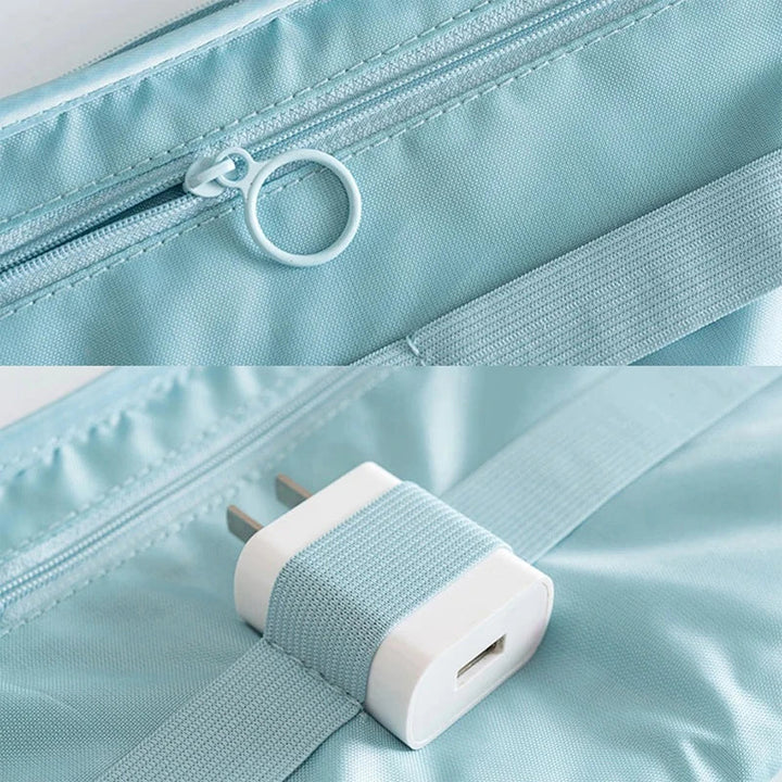 BowLift | Tech Bag Cable Bag Waterproof | Electronics Organizer for Travel | Compact & Durable | Nylon 23x15cm