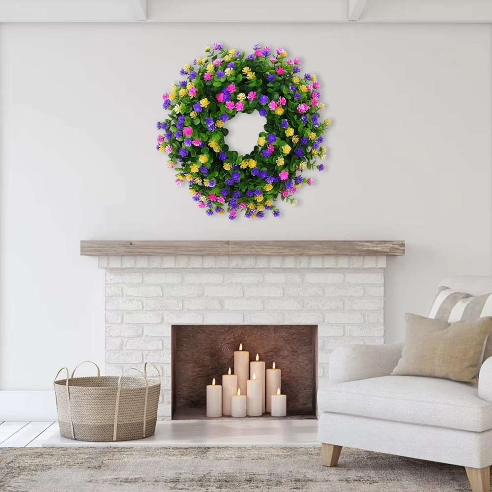 BowLift | Artificial Floral Wreath for Front Door, Window, and Seasonal Home Decor