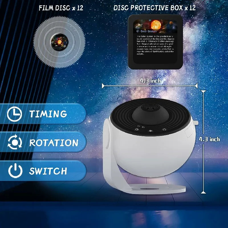 BowLift | 360° Rotate Planetarium Projector Night Lamp