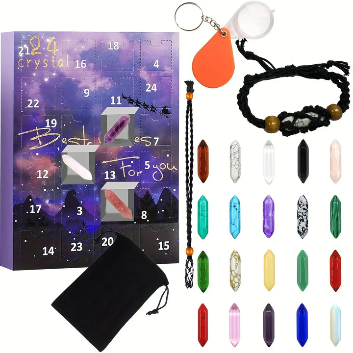 BowLift | GemMagic – Children’s Advent Calendar with 24 Shiny Gems