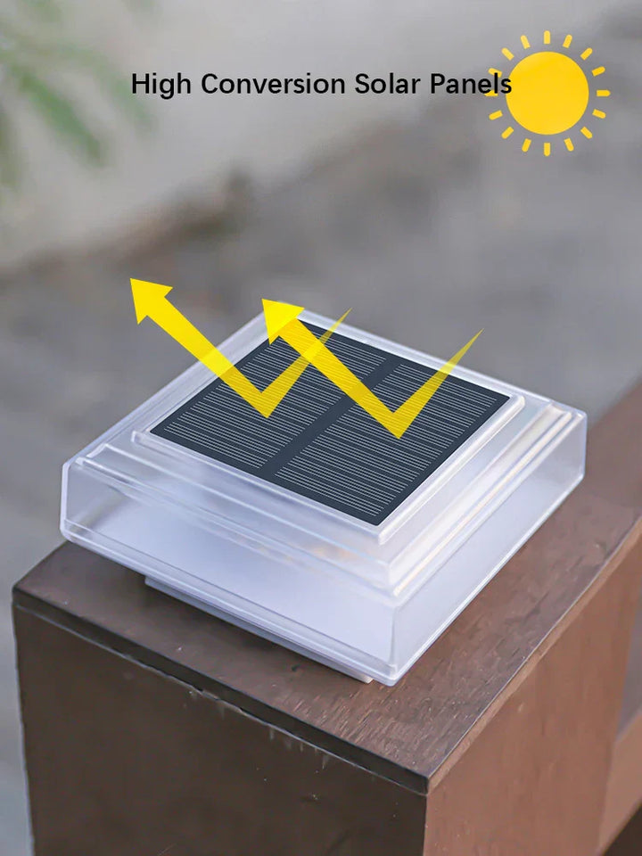 BowLift | SolunaCap Solar Light | LED Outdoor Light | Weatherproof & Electric-Free | For Garden & Post