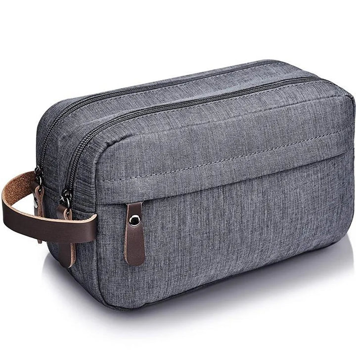 BowLift | Traveluxe Culture & Cosmetic Bag | Water Repellent | Premium Leather Handle