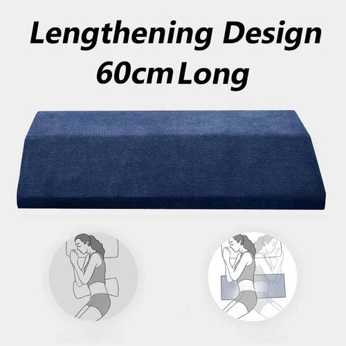 BowLift | Memory Foam Lumbar Support Cushion - Back Support for Sleeping in Bed, Waist Pillow for Relief of Lower Back Pain