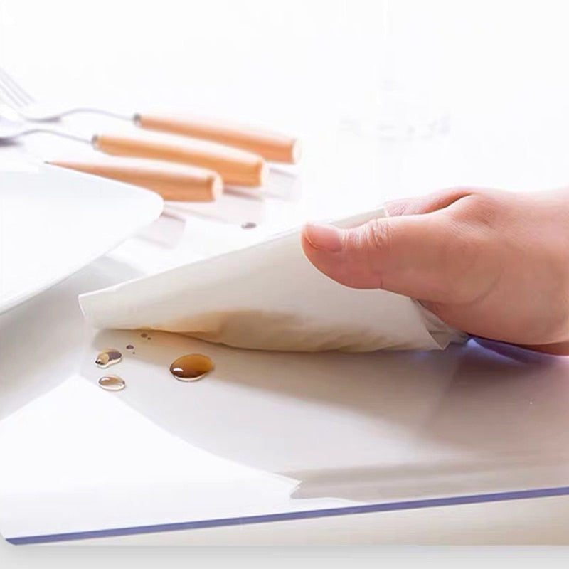 BowLift | Soft Clear Cover Transparent Table Mat