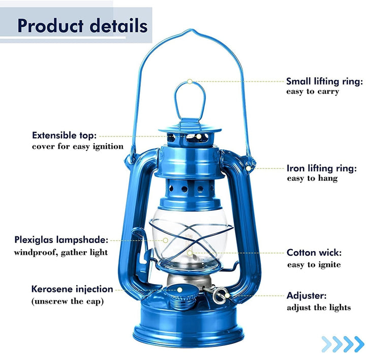 BowLift | Nostalgic Camping Side Outdoor Kerosene Lantern Lamp