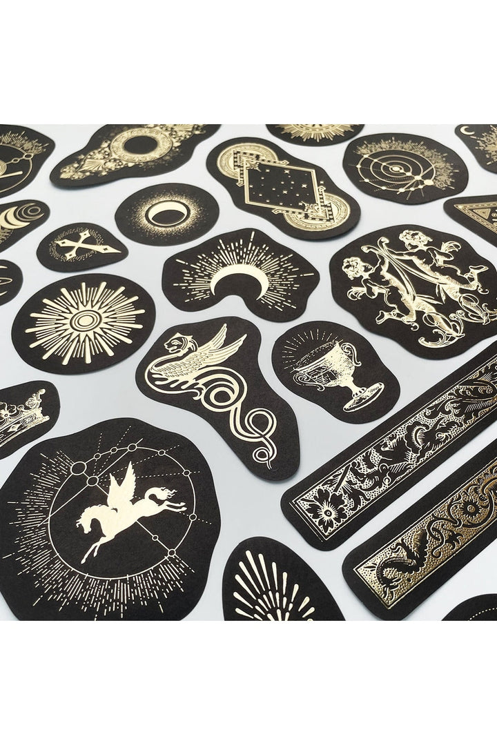 Girl Gold Stickers | Bowlift