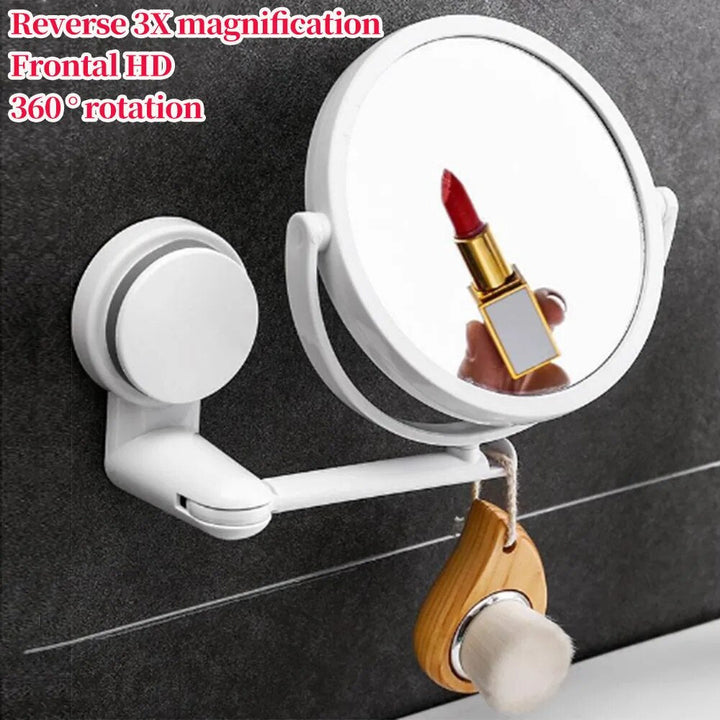 All-Angle Elegance 3X Magnification Wall Mirror | Bowlift