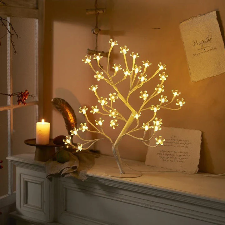 LED Blossom Tree Lamp – Cherry Blossom Design for Living Room and Bedroom Decoration | Bowlift