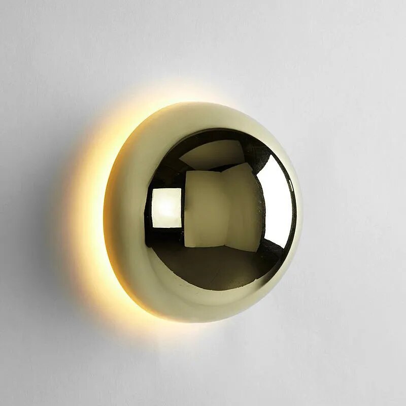 BowLift | AuroraLume – Nordic Wall Lamp in Aluminium and Acrylic