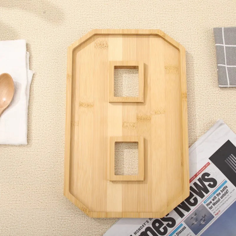 BowLift | Wooden Numbers Serving Tray