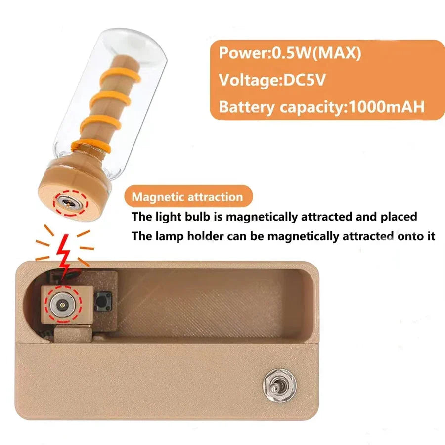 BowLift | Mechanical Flip Rechargeable Night Lamp