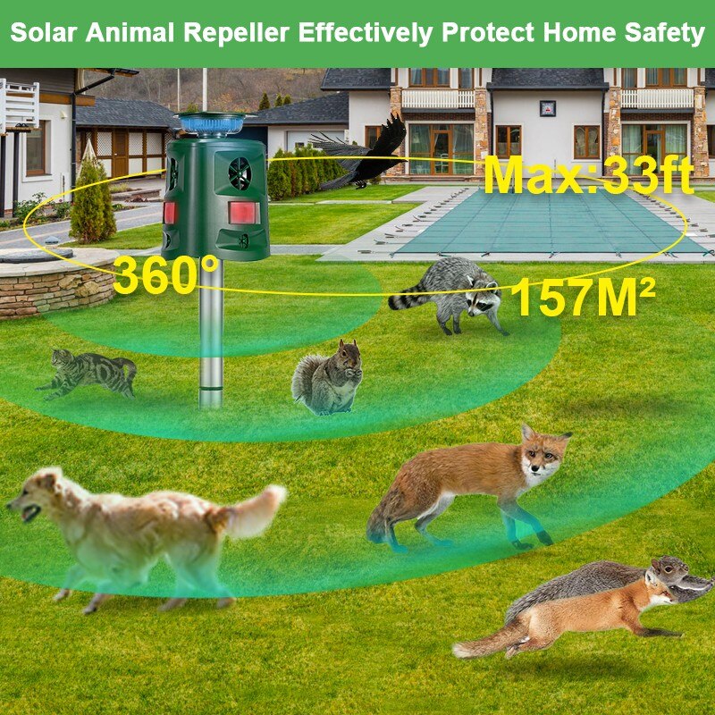 BowLift | Solar Ultrasonic Repeller
