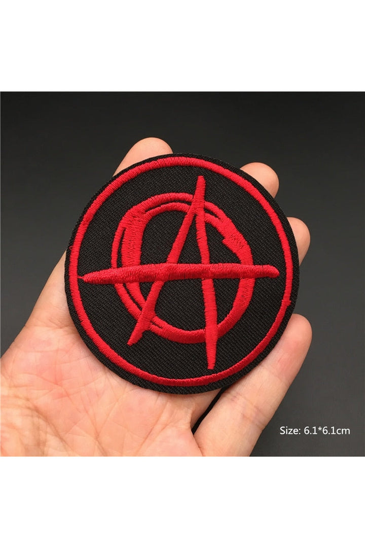 Punk embroidered patch set | Bowlift