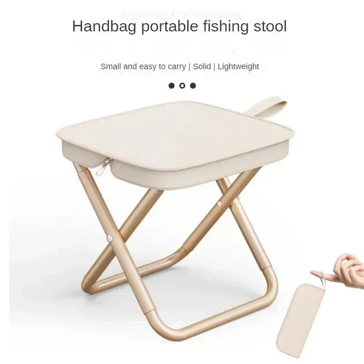 BowLift | Campurio Folding Chair | Ultralight & Sturdy | For Camping & Outdoor | 900g Aluminum