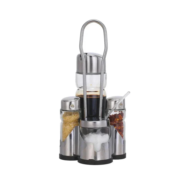 BowLift | Classic set of glass spice containers for dining table