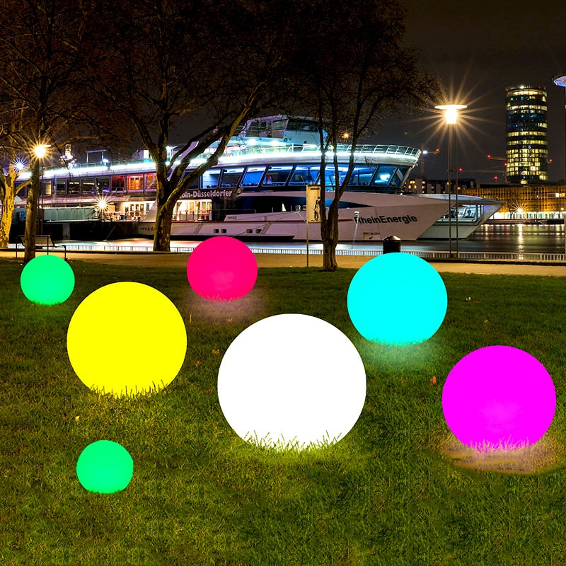 BowLift | Shiny Moon Solar LED Waterproof Garden Ball Light