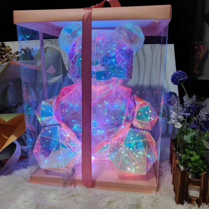 BowLift | Colorful Glowing Teddy Bear