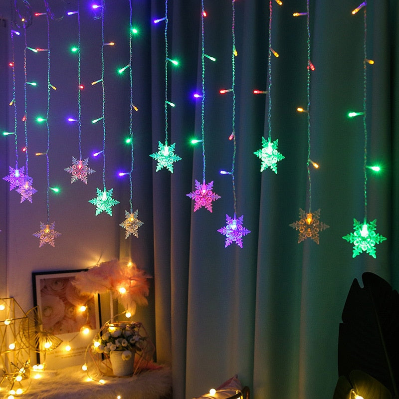 LED Fairy Snowflake Lights | Bowlift