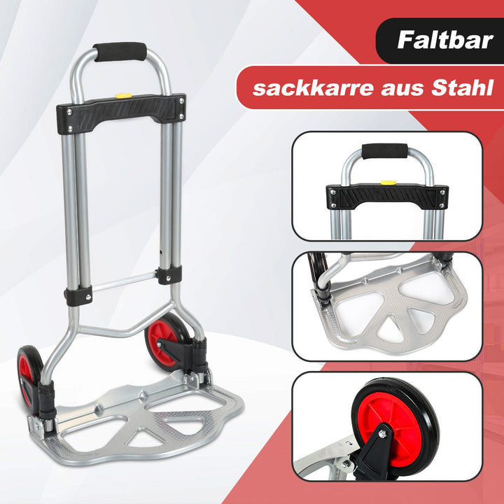 Sack cart Folding transport cart 60 kg Load capacity | Bowlift