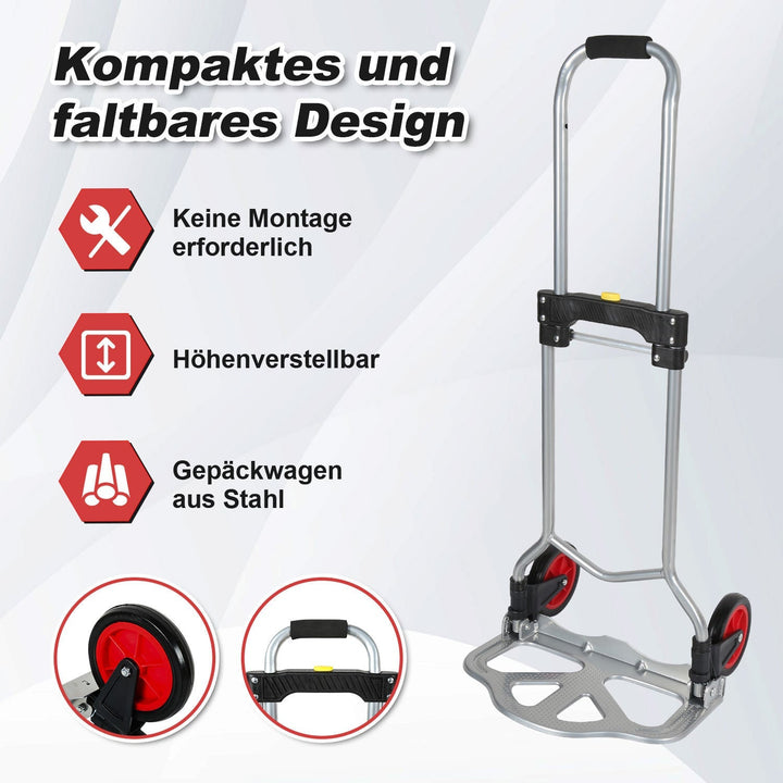 Sack cart Folding transport cart 60 kg Load capacity | Bowlift