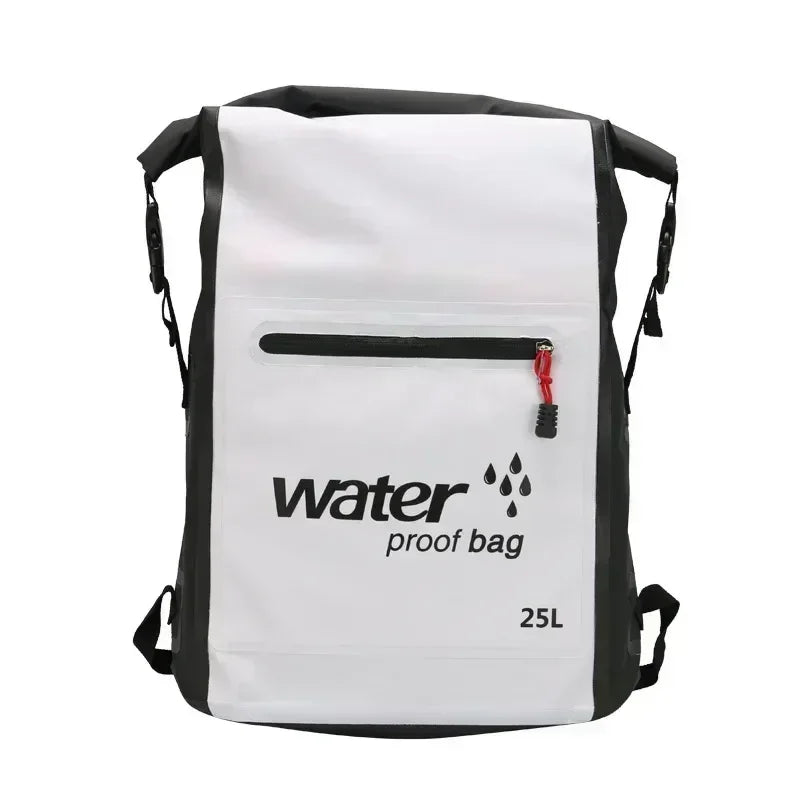 BowLift | Waterproof Backpack AquaDryX 25L | Floating Dry Bag | Rolltop & Breathable | Ideal for Kayaking, Trekking & Outdoor