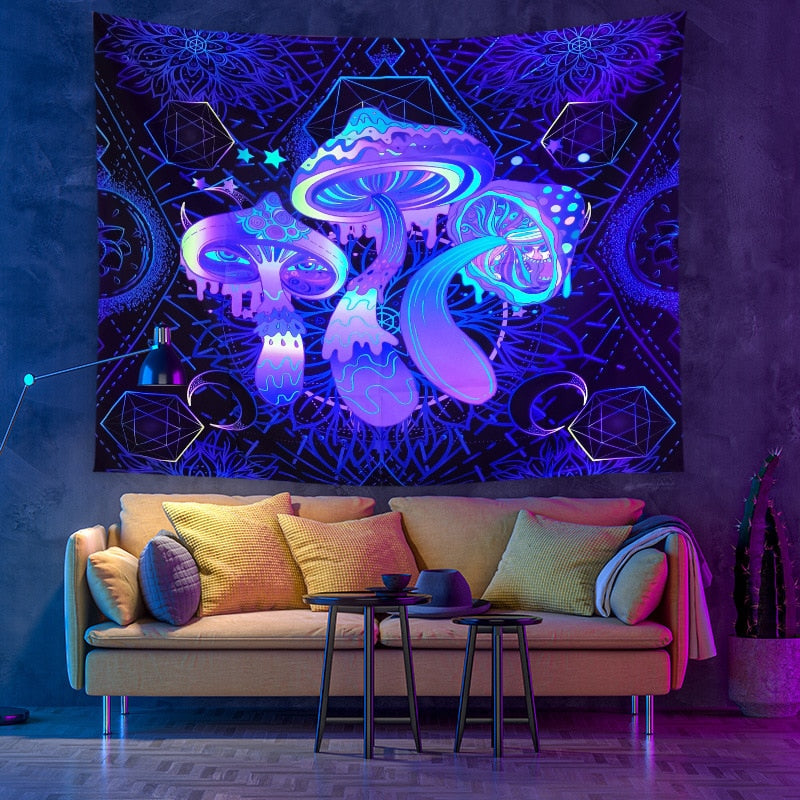 BowLift | Colorful Glowing Luminous Tapestry