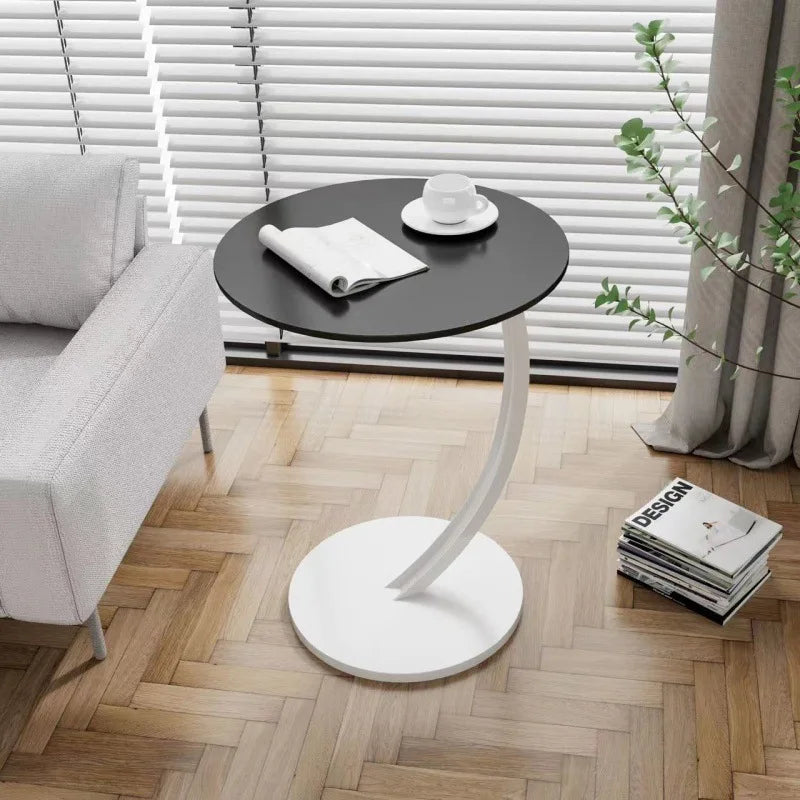 BowLift | Reinforced Round Side Table for Living Room and Bedroom