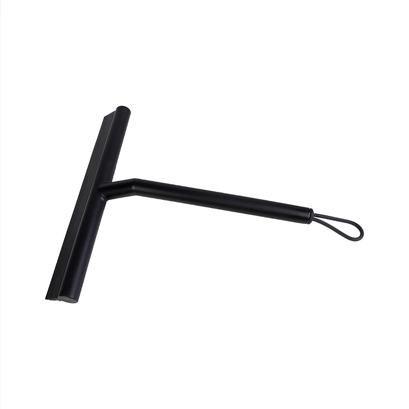 ShowerEase Shower Squeegee - Stylish Black Shower Aid Bowlift