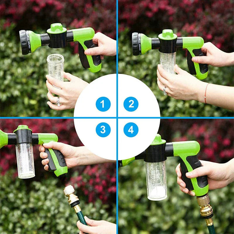 BowLift | 8 In 1 High Pressure Hose Nozzle