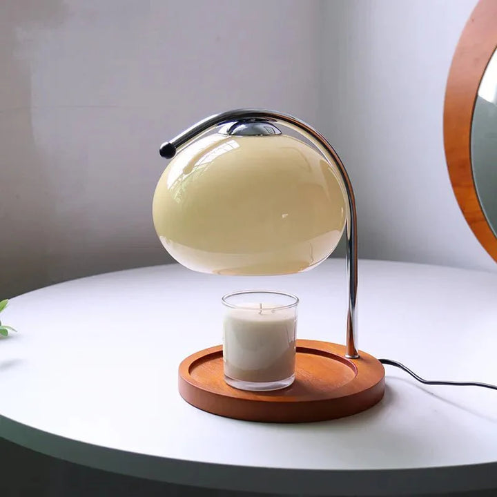 BowLift | ScentGlow - Elegant tea light lamp - Cozy ambiance - Refined glass