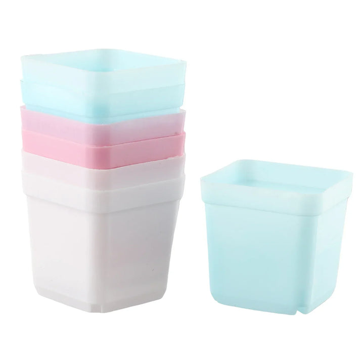 BowLift | Bloomigo Mini Flower Pot Set | Bright Colors | Weatherproof & Ventilated | For Balcony & Indoor