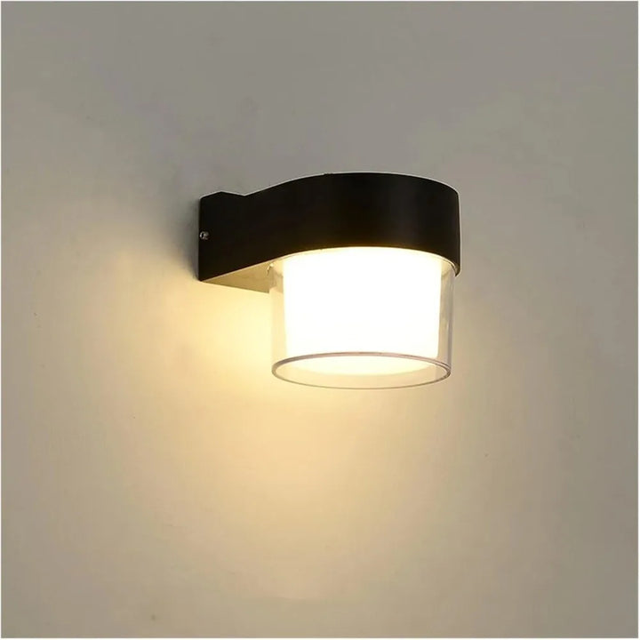 BowLift | AuroBeam LED Outdoor Wall Light | Waterproof IP65 | Modern Design for Balcony, Garden & Entrance | 9W / 18W