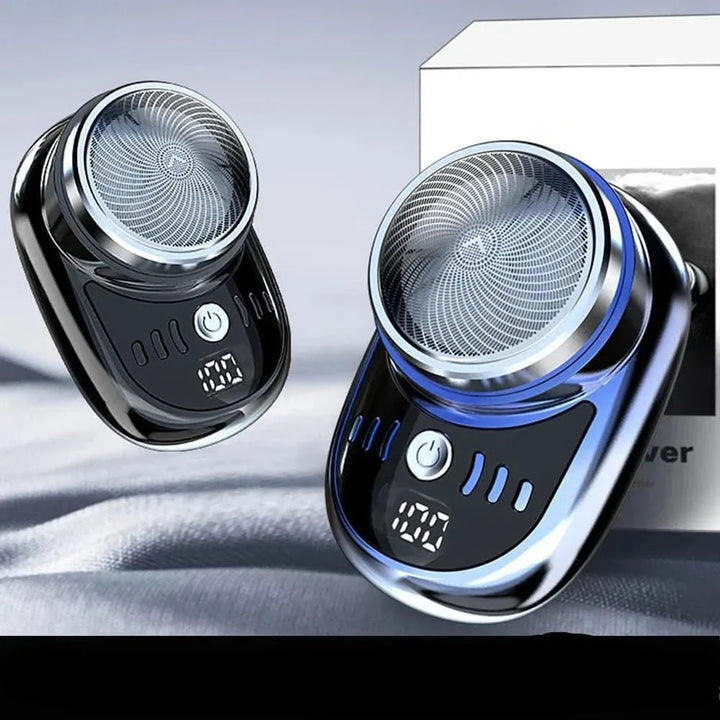 BowLift | Compact USB shaver for travelling with digital battery display