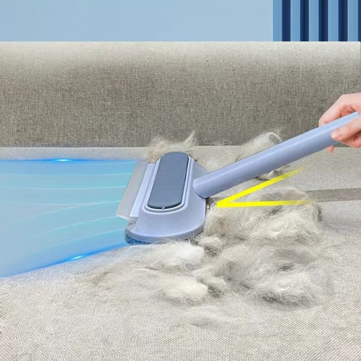 3in1 Pet Hair Lint Remover Window Cleaner Brush | Bowlift