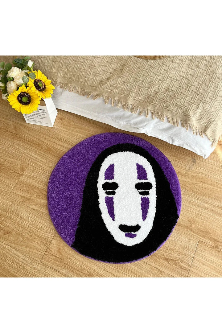 Face Soft Round Rug | Bowlift