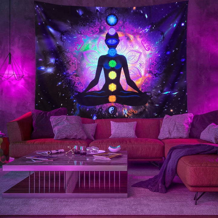 BowLift | Colorful Glowing Luminous Tapestry