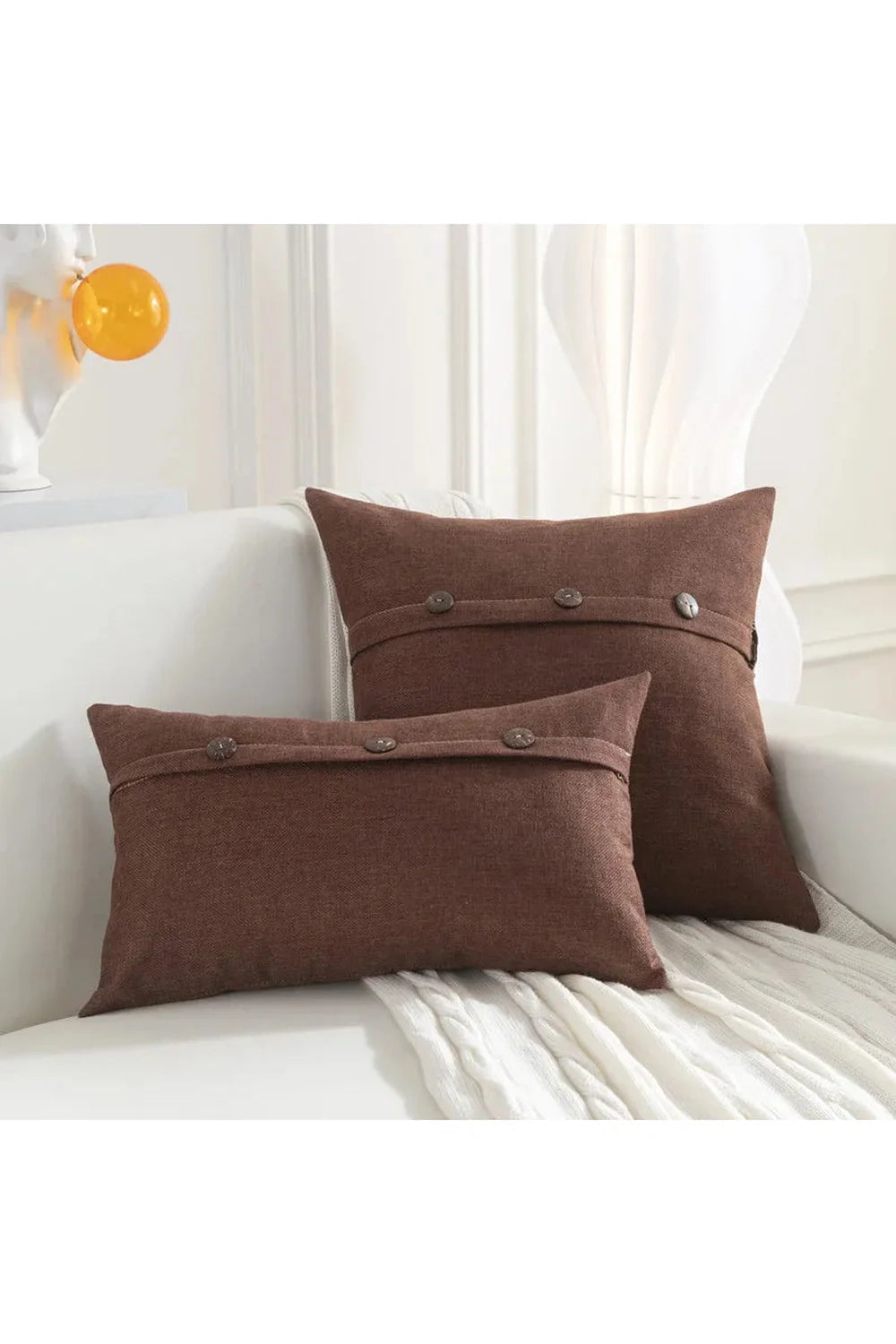 Nordic Button Pillowcase | Bowlift