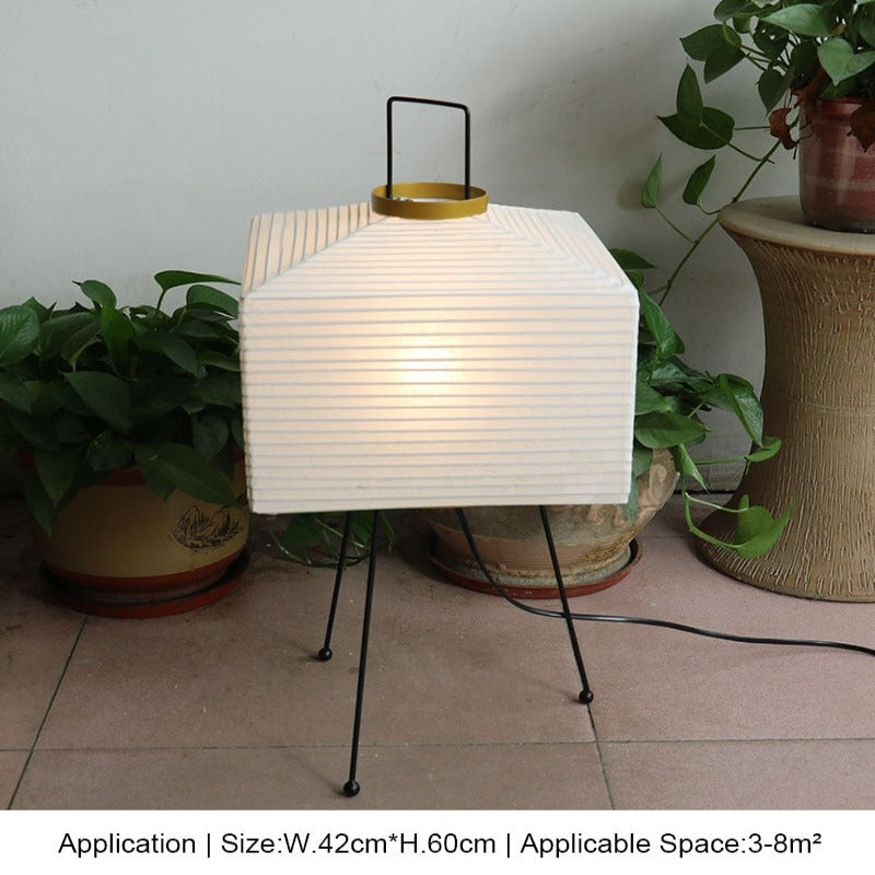 BowLift | Japanese Creative Paper Floor Lamp with Tripod