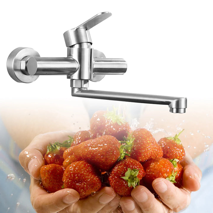 BowLift | Modern Wall Faucet for Bathroom and Kitchen
