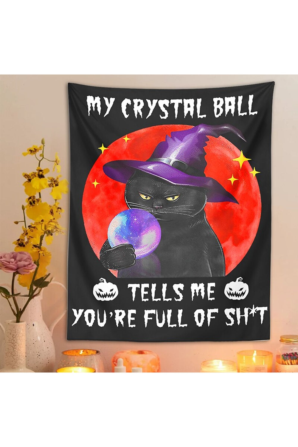 Cat Playful Tapestry | Bowlift