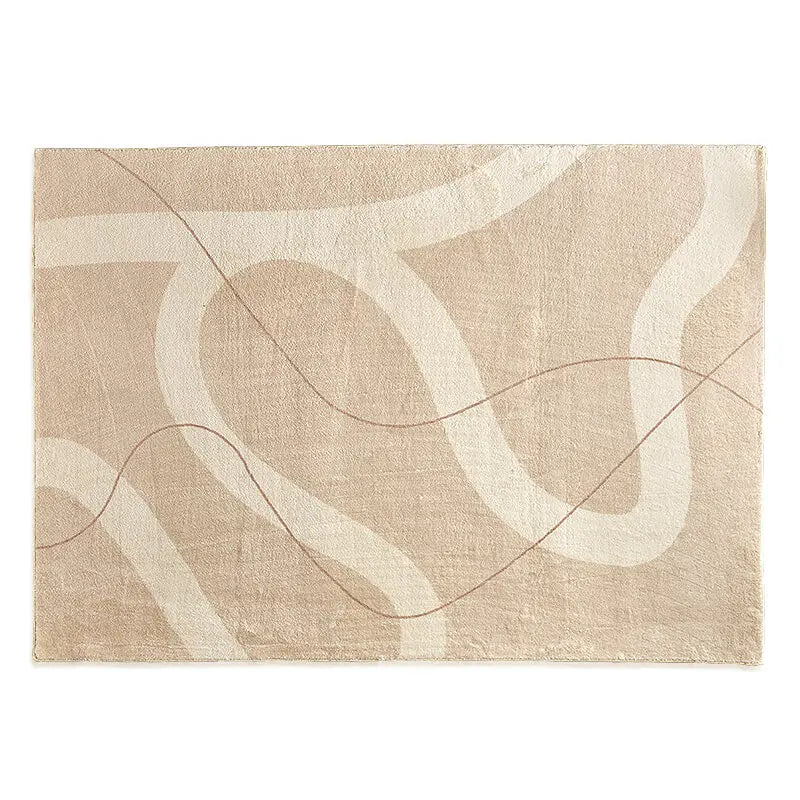 BowLift | Japanese Minimalist Plush Area Rug Non-Slip Soft Rug Bedroom Living Room Large Surface