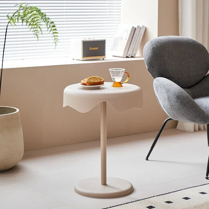 BowLift | Small Side Table with Minimalist Design for Living Room and Bedroom