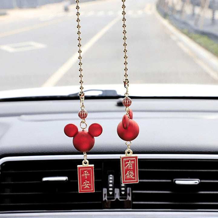 BowLift | Lucky Deer Car Rearview Mirror Decor