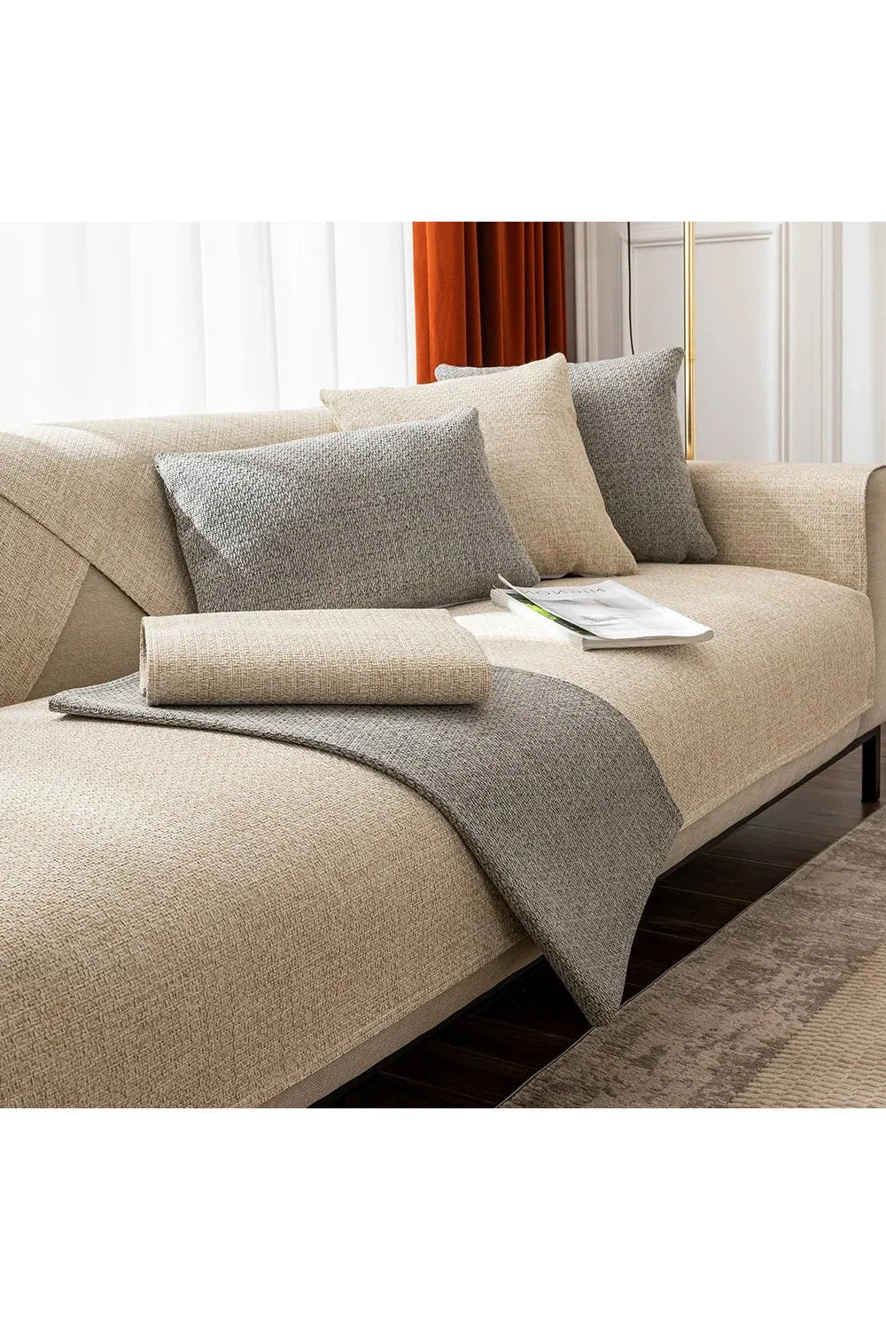 Cotton sofa blanket | Bowlift