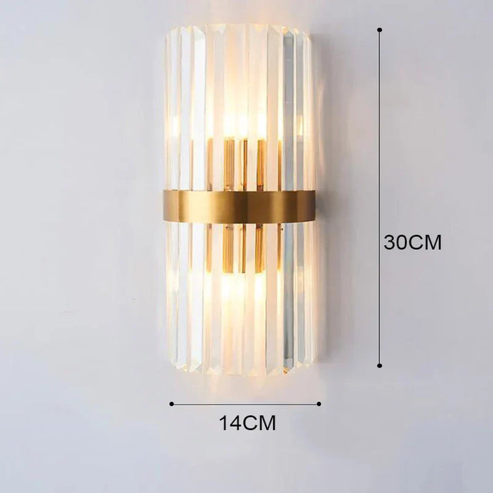 BowLift | GoldenLuxe Elegant LED Wall Lamp | Luxurious Design in Gold | Stylish Wall Lighting