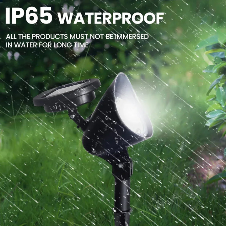 BowLift | Solar-spotlight LumiFokus | LED garden spotlight | IP65 waterproof | For trees, paths & landscape lighting