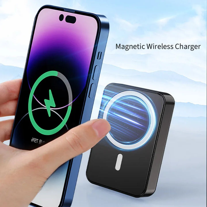BowLift | Magnetic Wireless Power Bank with Kickstand